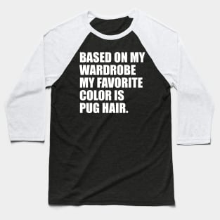 Based pug Baseball T-Shirt